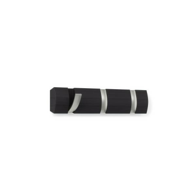 Cuiere - Cuier negru modern Katia cu 3,5 sau 8 carlige rabatabile, lemn/nichel, 318853-1143 - King