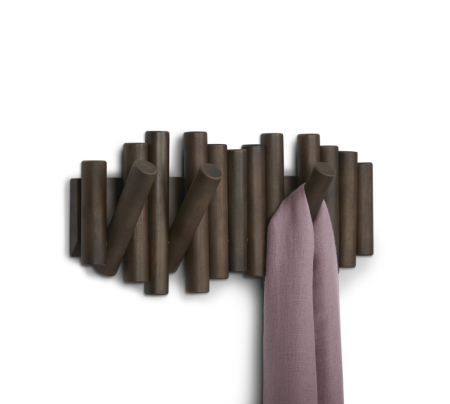 Cuier Picket Rail 38x4x17 cm, Nuc Închis - Umbra [2]