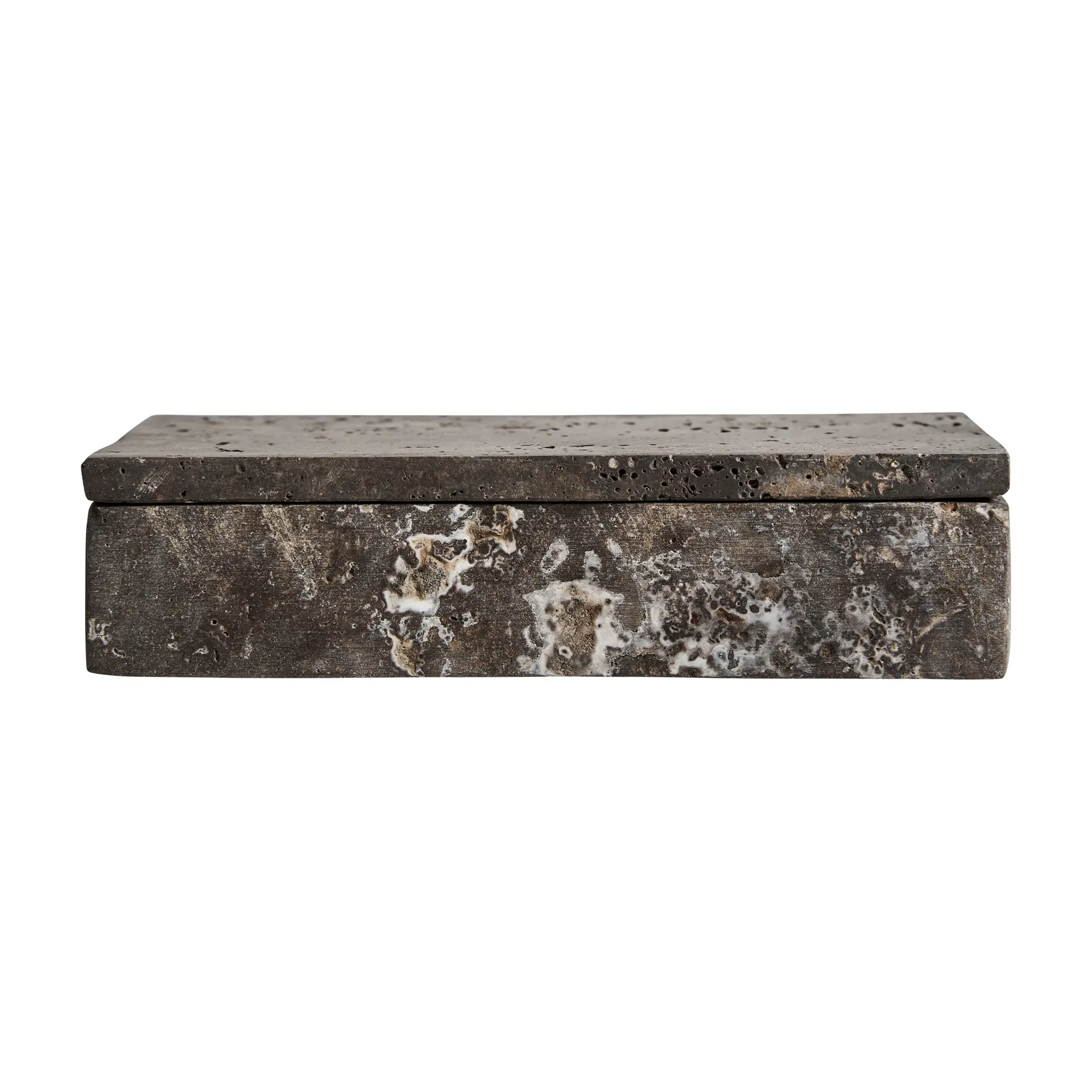 Produse - Cutie Avrig din Travertin Maro, 20x10x5cm, VicalHome 38250 VicalHome 38250