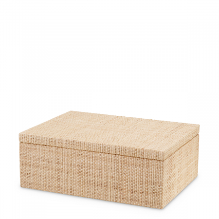 Produse -   Cutie Cadiz S din rafie naturală 118589 EICHHOLTZ
