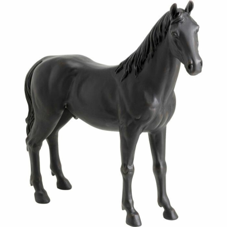 Decorațiune Cavallo 21x75x82 cm, Rășină Negru Mat - Kare Design [0]