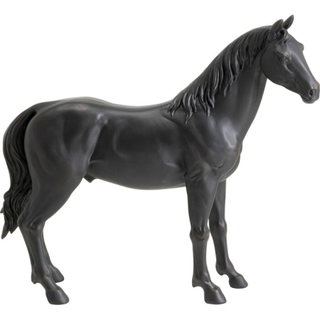 Decorațiune Cavallo 21x75x82 cm, Rășină Negru Mat - Kare Design [1]