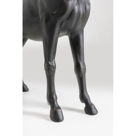 Decorațiune Cavallo 21x75x82 cm, Rășină Negru Mat - Kare Design [4]