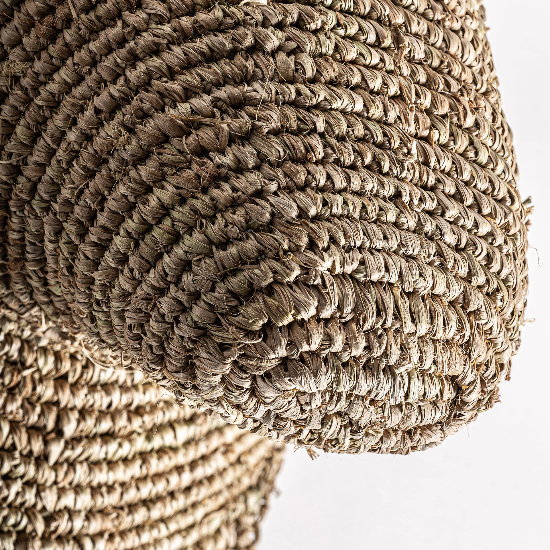 Decoratiune de Perete din Fibra Naturala, Maro, 40x29x64 cm, Stil Boho - VicalHome 34229 [8]
