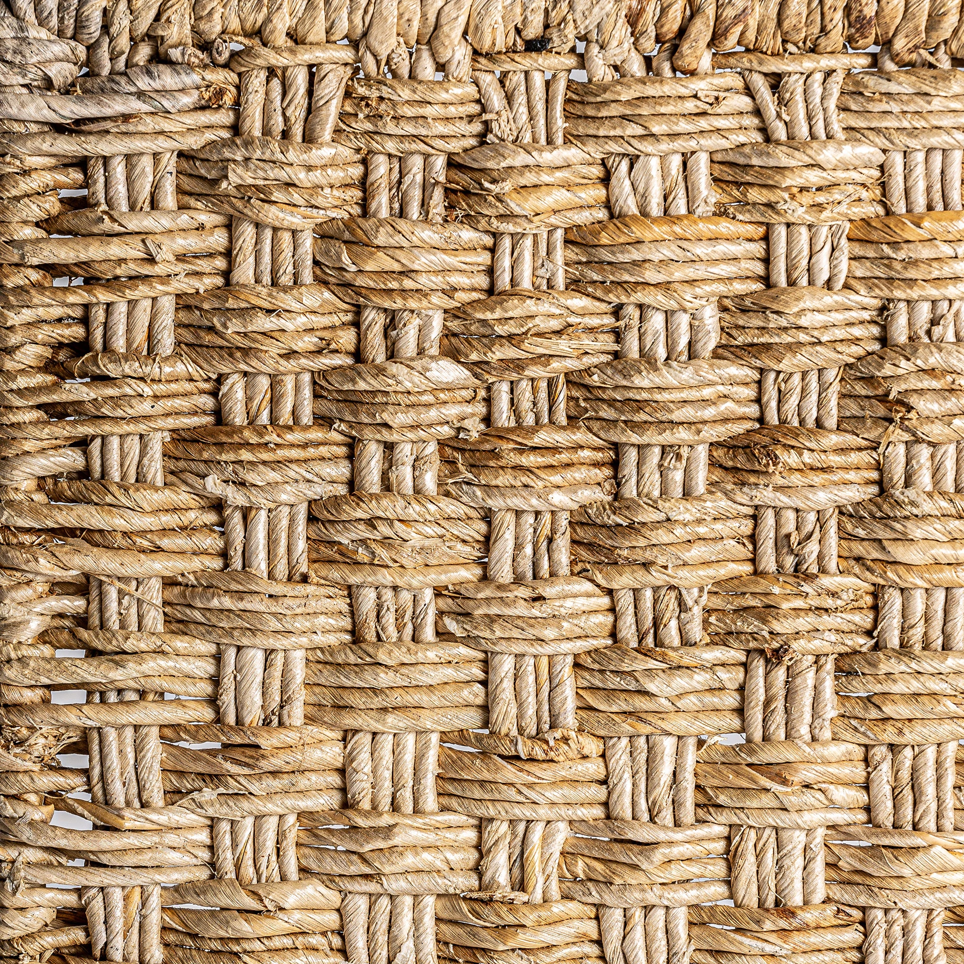 Decoratiune de Perete din Fibra Naturala si Fier, 56x2x56 cm, Stil Boho - VicalHome 33522 [9]
