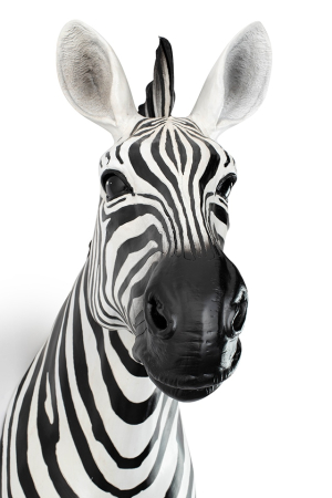 Decorațiune de Perete Zebra 33x58,2x77,8 cm, Rășină - Kare Design [4]
