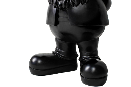 Decorațiune Krasnal 61 20x22,5x60,5 cm, Rășină Negru, Auriu Lucios - Kare Design [6]