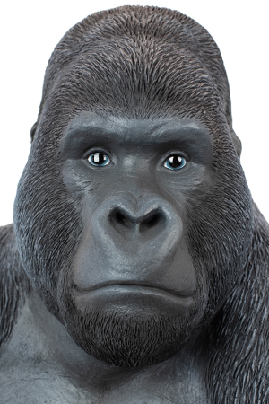 Decorativ de Podea Gorilla Xl 60x55x76 cm, Plastic Negru - Kare Design [8]