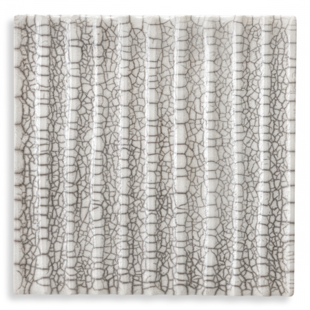 Decorațiuni de perete -   Divizia de Decorațiuni pentru Pereți ceramică raku dreaptă crăpată albă 119273 EICHHOLTZ