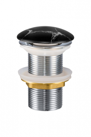 Promotii - Dop lavoar baie click ceramica neagra COMAD