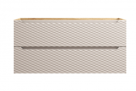 Dulap baie 57 x 120 x 46 cm, Ocean Beige, 2 sertare, 82-120-2S, COMAD [3]