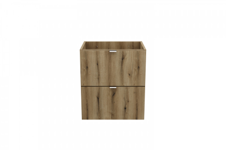 Produse - 2 x Dulap baie 57 x 50 x 39 cm stejar Nova 2 sertare COMAD
