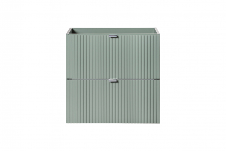 Dulap baie 57 x 60 x 39 cm, 2 sertare, finisaj Line Reed Green, cod D 82-60-2S, COMAD [1]