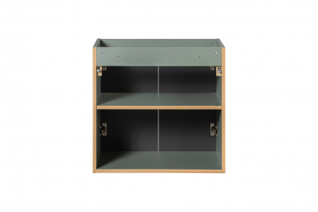 Dulap baie 57 x 60 x 39 cm 2 usi Line Reed Green D 82-60-2D COMAD [5]
