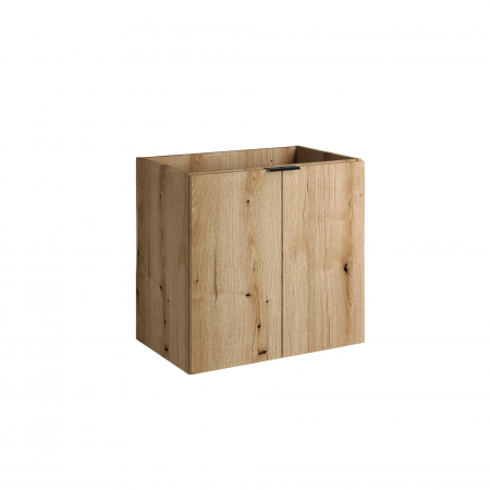 Produse - Dulap baie 57 x 60 x 39 cm stejar, 2 usi, Nova COMAD