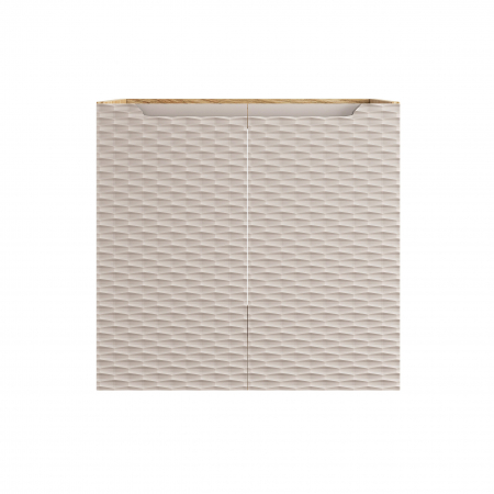 Dulap baie 57 x 60 x 46 cm, Ocean Beige, 2 usi, 82-60-2D, COMAD [1]