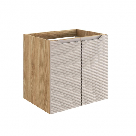 Produse - Dulap baie 57 x 60 x 46 cm, Ocean Beige, 2 usi, 82-60-2D, COMAD