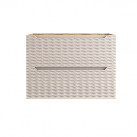 Produse - Dulap baie 57 x 80 x 46 cm Ocean Beige 2 sertare 82-80-2S Comad