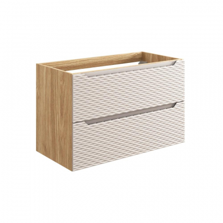 Produse - Dulap baie 57 x 90 x 46 cm Ocean Beige 2 sertare 82-90-2S Comad