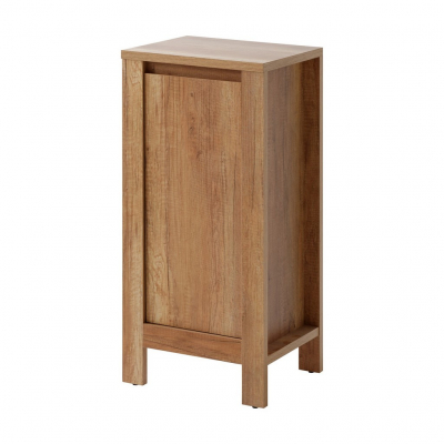 Produse - Dulap baie 90x40 cm, Classic Oak, stejar, design clasic/rustic, COMAD
