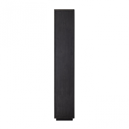 Dulap biblioteca premium negru Nevena 100x220 cm stejar, manere otel inoxidabil, 7377 - Richmond Interiors [5]