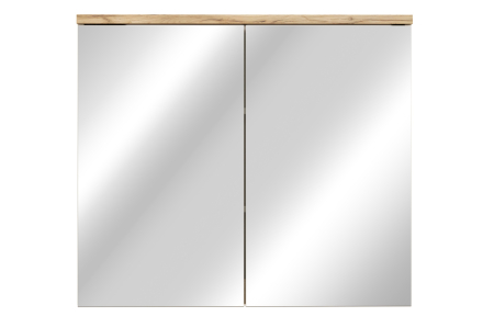 Dulap cu oglindă 80 cm, 2 uși Bali Cashmere, Cashmir mat COMAD [1]