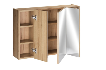 Dulap cu Oglindă Coast Evoke 43.2 cm, cu 3 Uși, Stejar Coast Evoke - COMAD [2]