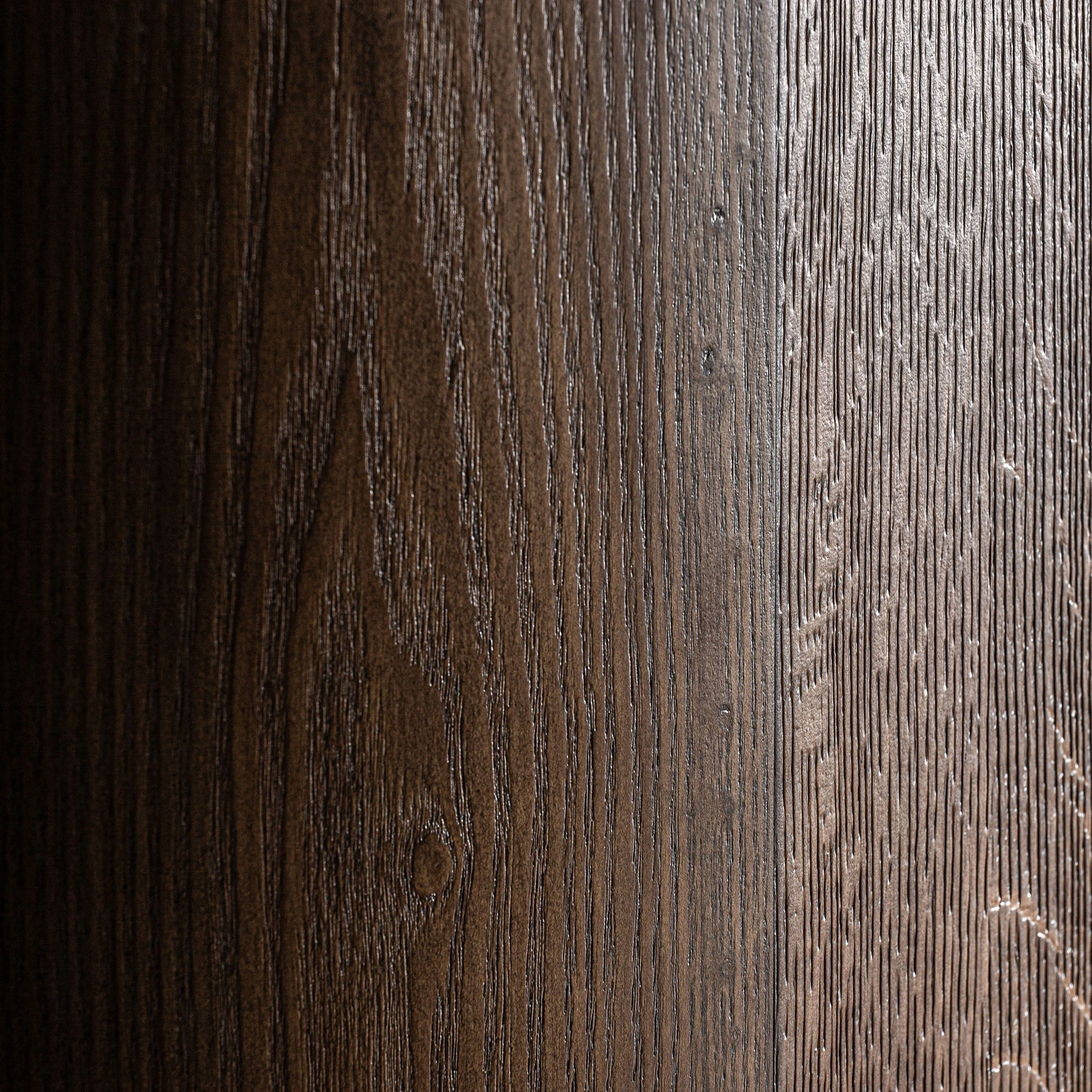 Dulap din Oak Veneer, Mdf Wood si Stainless Steel, Auriu, 140x48x141 cm - VicalHome 35265 [13]