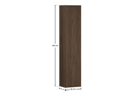 Coloana Înaltă Terra Villa 33.5 cm, 1 Ușă, Nuc Villa - COMAD [4]