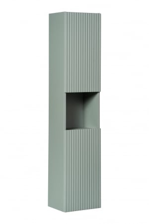 Produse - Dulap inalt 2 usi baie 140 x 30 x 25 cm Line Reed Green D 80-03-2D