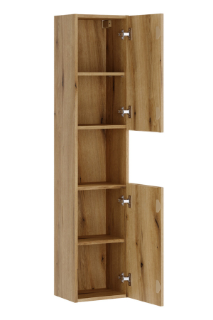 Coloana Înaltă Nova Coast Evoke 33 cm, 2 Usi, Stejar - COMAD [2]