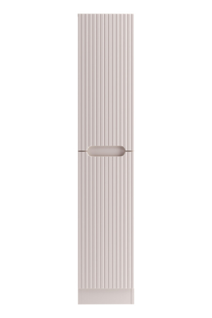 Dulap înalt cu 1 ușă și coș de rufe Nova Cashmere Cașmir Mat NOVA CASHMERE 80-35-1D1DK COMAD [1]