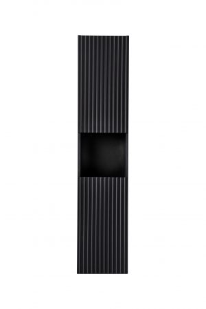 Dulap inalt baie cu 2 usi, Nova Black, negru mat COMAD [1]