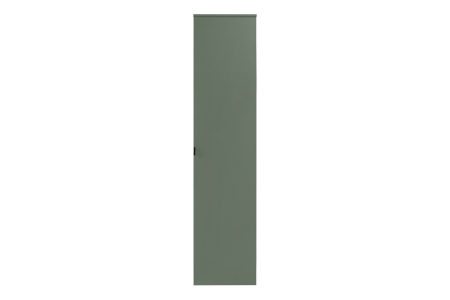 Dulap înalt pentru baie Sombra Green, înălțime 172 cm, PAL Melaminat Verde Stuf, Iluminare LED, 1 Ușă, Suspendat, Închidere Silențioasă - COMAD, cod SOMBRA GREEN 80-40-1D [1]
