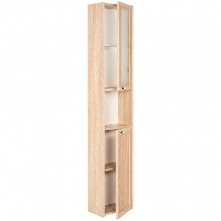 Dulap Inalt baie 160 x 30 x 19 cm Stejar Sonoma PIANO 800 Comad [1]