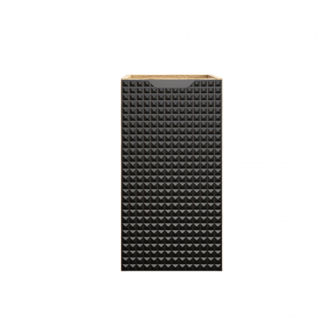 Dulap lateral baie 30 cm, LUXOR BLACK, 1 usa, 81-30-1D COMAD [1]