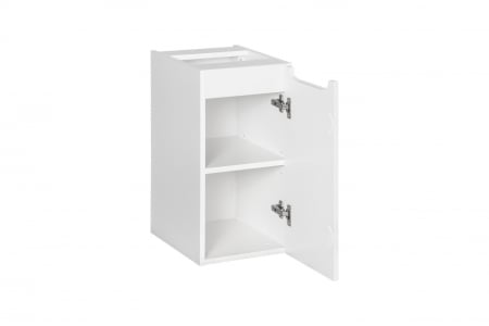 Dulap lateral baie 30 cm NOVA WHITE 1 usa 81-30-1D COMAD [2]