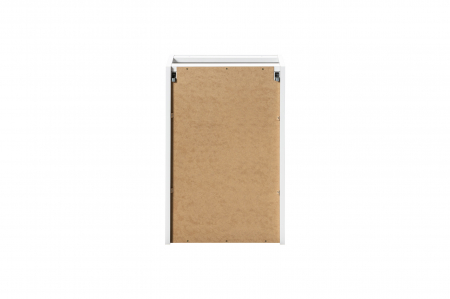 Dulap lateral baie 40 cm, finisaj NOVA WHITE, cu cos de rufe, cod 81-40-1DK, COMAD [3]