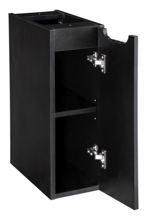 Dulap sub blat baie 20 cm, negru mat, 1 usa, Nova Black COMAD [2]