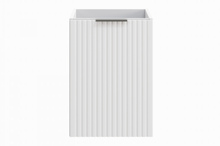 Dulap sub blat baie 40cm, alb mat, cos pentru rufe, Adel White, COMAD [1]