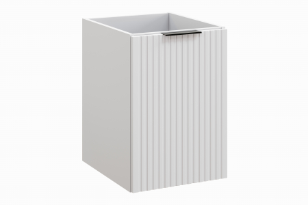 Produse - Dulap sub blat baie 40cm, alb mat, cos pentru rufe, Adel White, COMAD