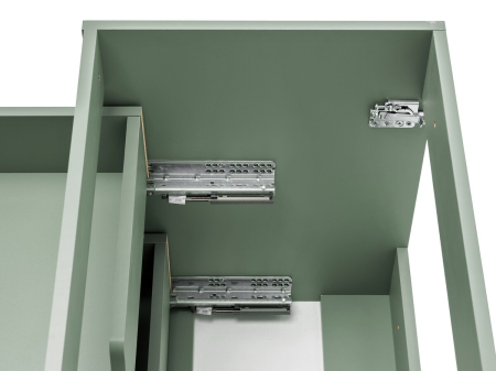 Dulap Sub Lavoar 60 Cm cu 2 Sertare Sombra Green - COMAD [11]