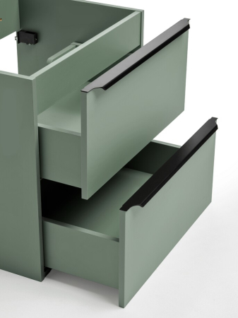 Dulap Sub Lavoar 60 Cm cu 2 Sertare Sombra Green - COMAD [5]