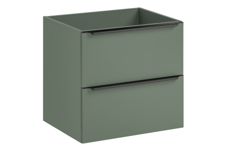 Mobilier Baie - Dulap Sub Lavoar 60 Cm cu 2 Sertare Sombra Green - COMAD