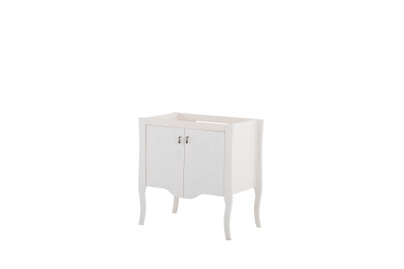 Produse - Dulap sub lavoar baie 80 cm, alb, 2 usi, Elisabeth COMAD