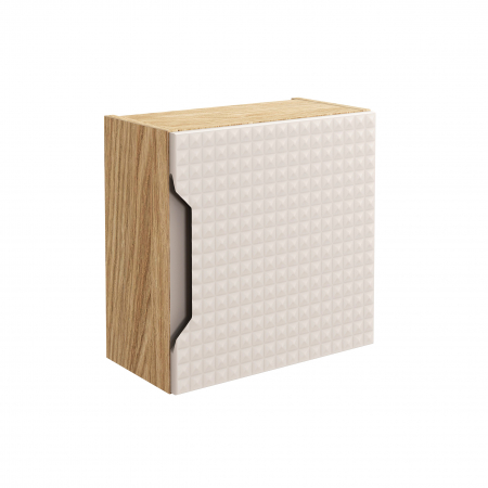 Produse - Dulap suspendat baie Qubik 35x35 cm LUXOR BEIGE 1 usa 83-35-1DQ COMAD