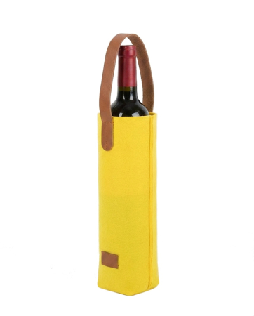 Etui Prezentare pentru Șampanie Veuve 15x14x31 cm, Galben - SHP [0]
