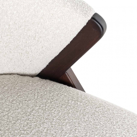 Fauteuil Mia (Copenhaga 900 Boucl√© Alb), S4591 WHITE BOUCLé - Richmond Interiors [6]
