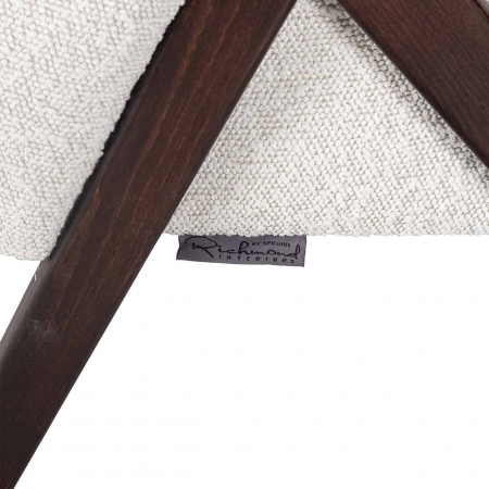 Fauteuil Mia (Copenhaga 900 Boucl√© Alb), S4591 WHITE BOUCLé - Richmond Interiors [5]