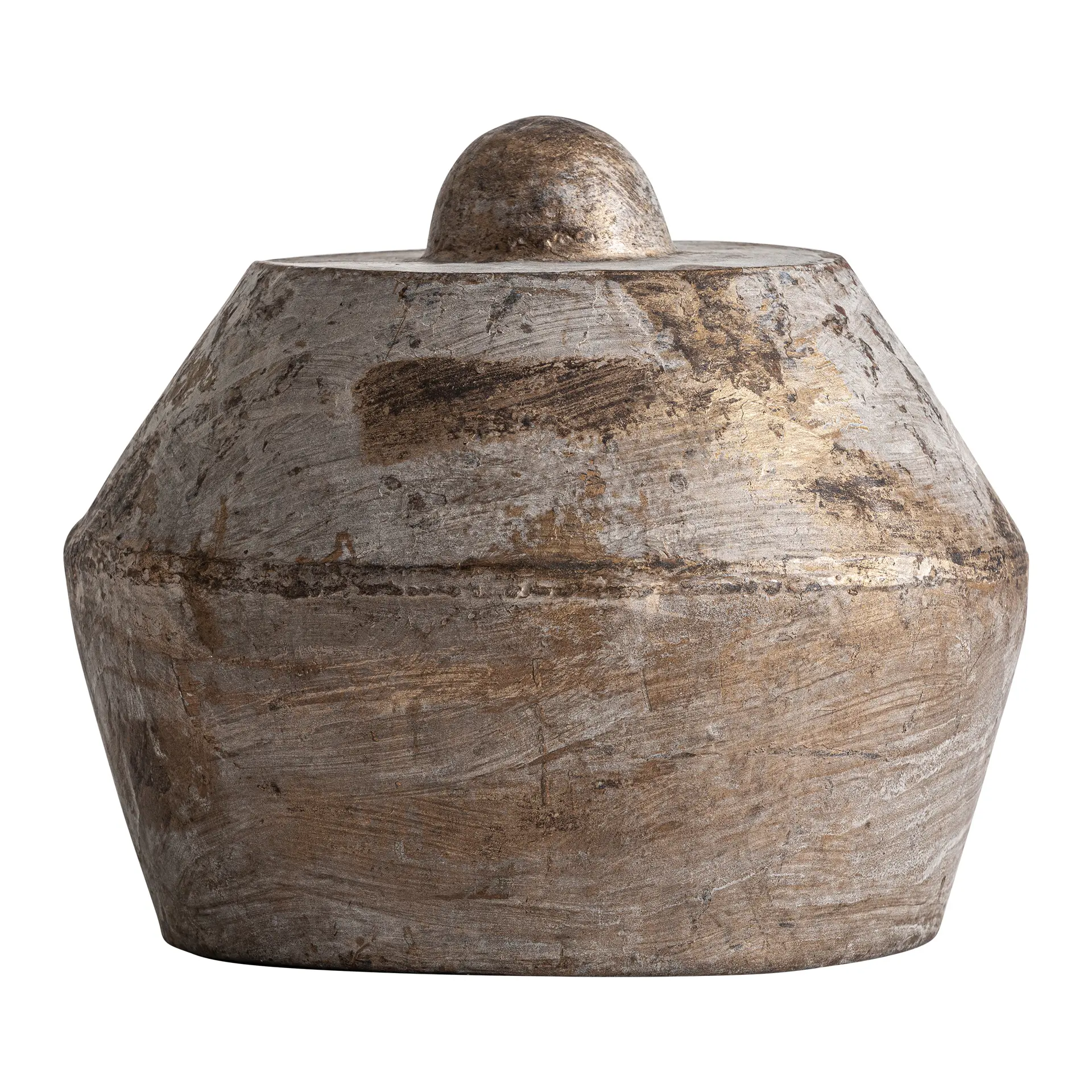Sculpturi - Figura Decorativa Kals 35x35x30 cm, Bronz Nuante Inchise - VicalHome VicalHome 38627
